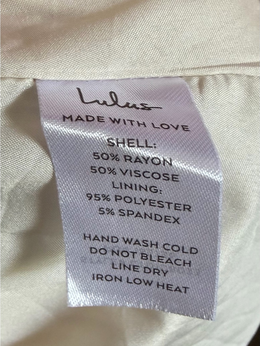 Lulu’s “Tied to You” Floral Tie Neck Halter Summer Party Mini Swing Dress Sz L - Picture 6 of 6